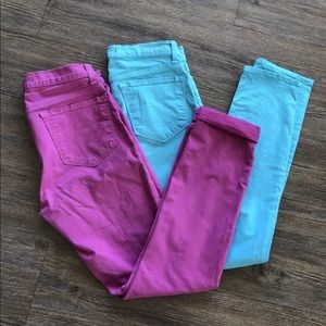 J Brand Mid Rise Straight Leg Jeans